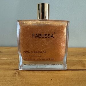 FABUSSA Body Shimmer Oil Multi-Purpose Dry Oil
